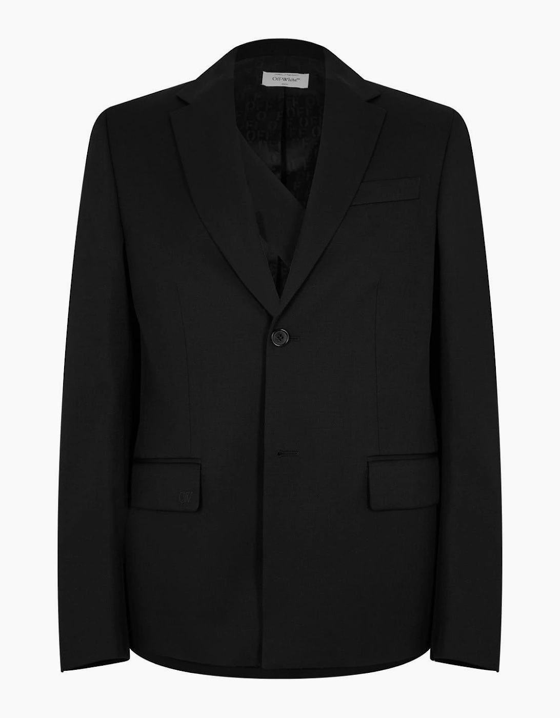 Ow Embroidered Blazer