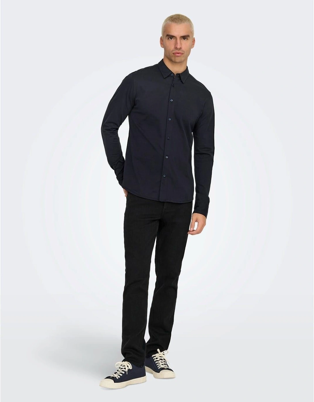 Regular Fit Long Sleeve Shirt, 7 of 6