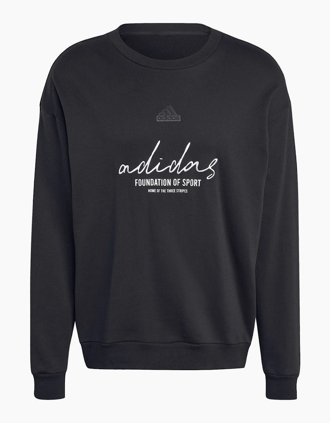 Crew Neck Drop Shoulder Long Sleeve Sweatshirt, 7 of 6