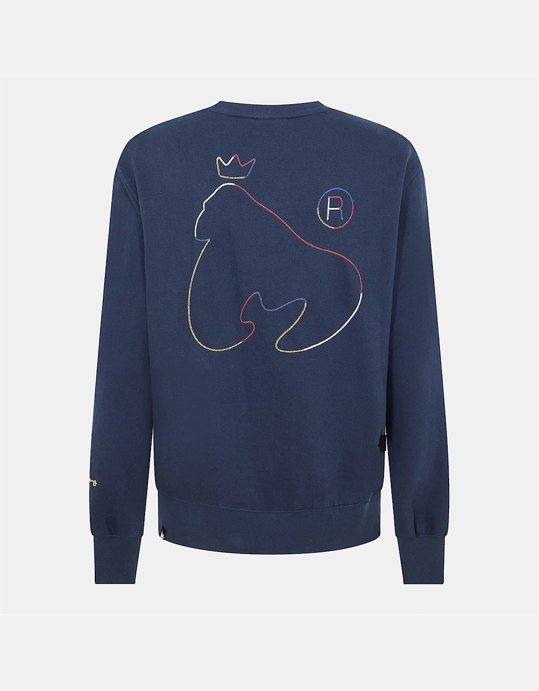 Lettered Hooded Neck Long Sleeve Sweatshirt