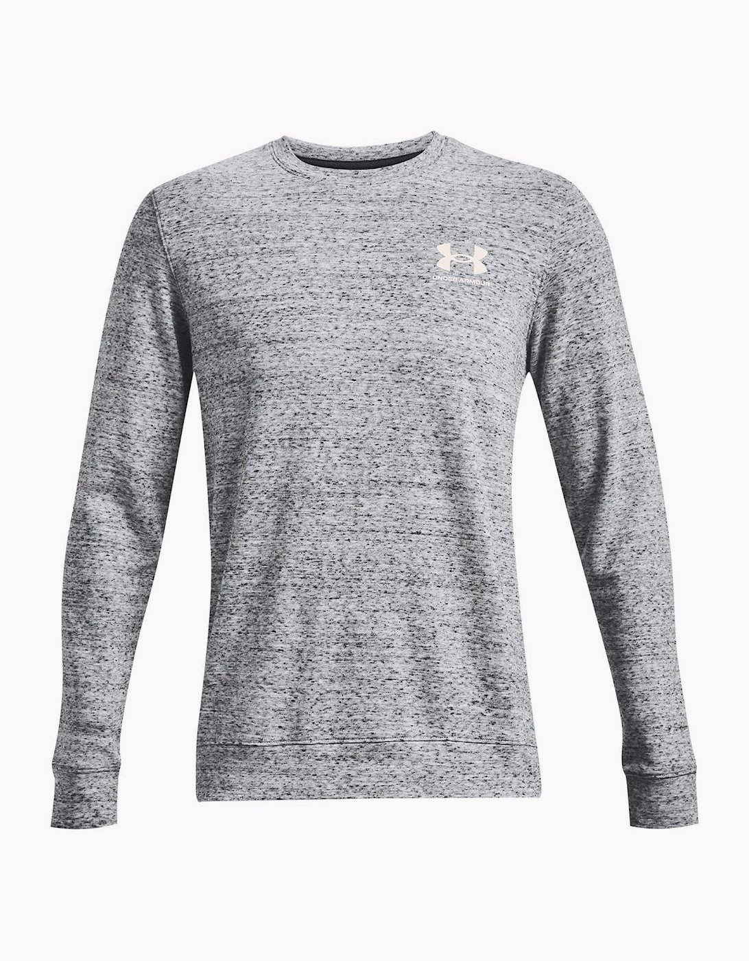 Mens Armour Rival Terry Crew Sweater, 7 of 6