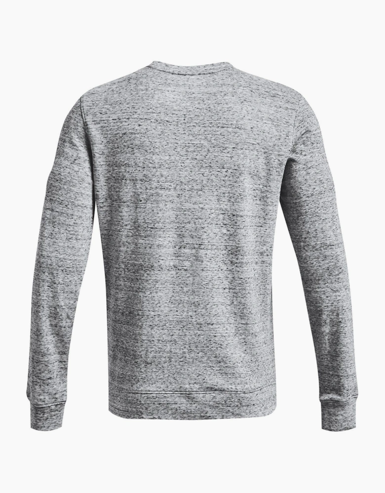 Mens Armour Rival Terry Crew Sweater