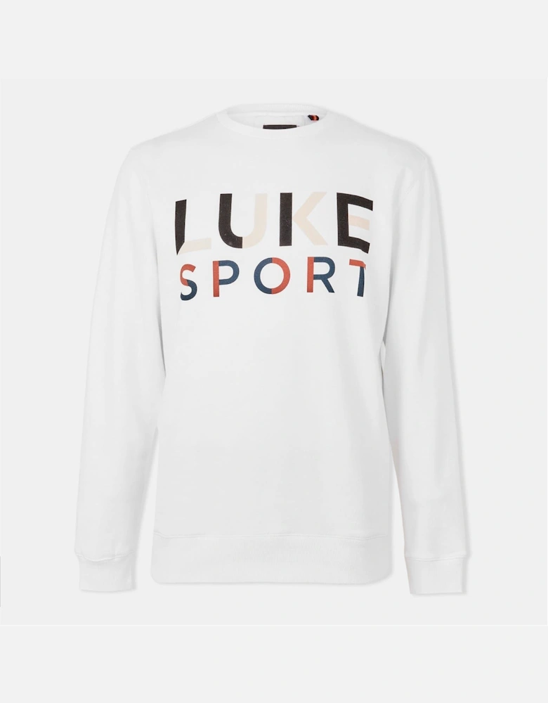 Texty Lettering Regular Fit Sweatshirt