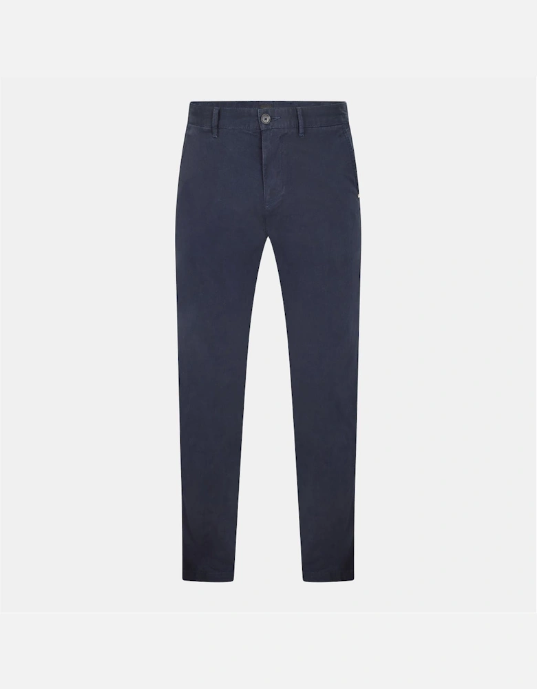Crigan3 Solid Patterned Straight Chinos