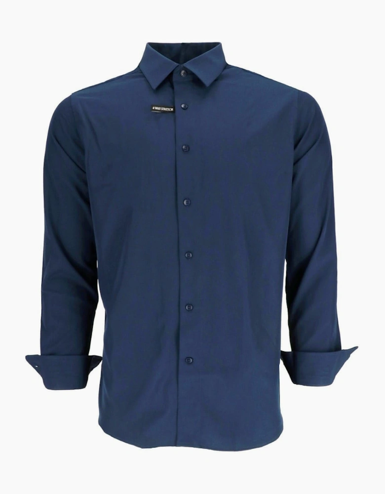 Oxford Long Sleeve Shirt Collar Shirt