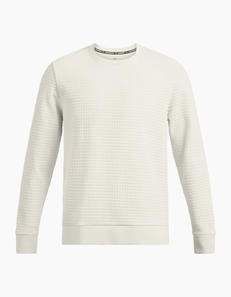 Unstoppable Crew Neck Ribbed Collar Long Sleeve Sweater