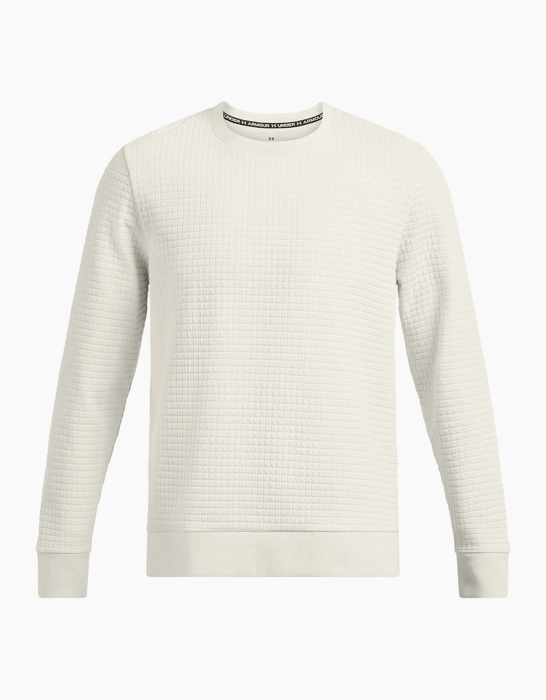 Unstoppable Crew Neck Ribbed Collar Long Sleeve Sweater
