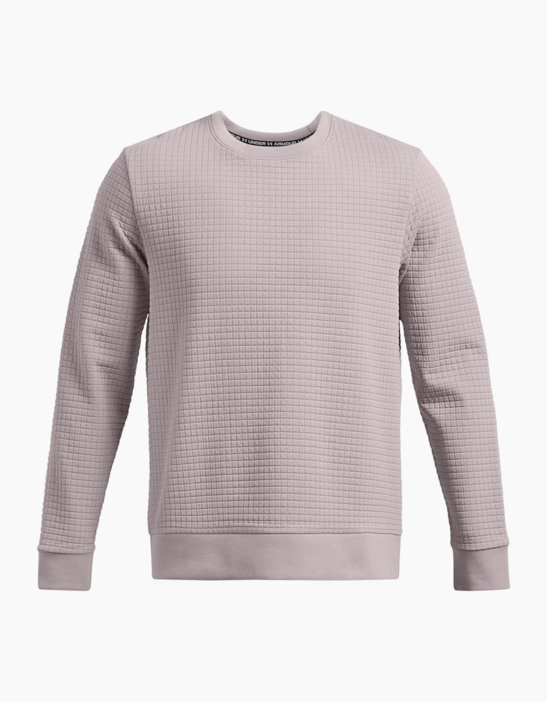 Unstoppable Crew Neck Ribbed Collar Long Sleeve Sweater