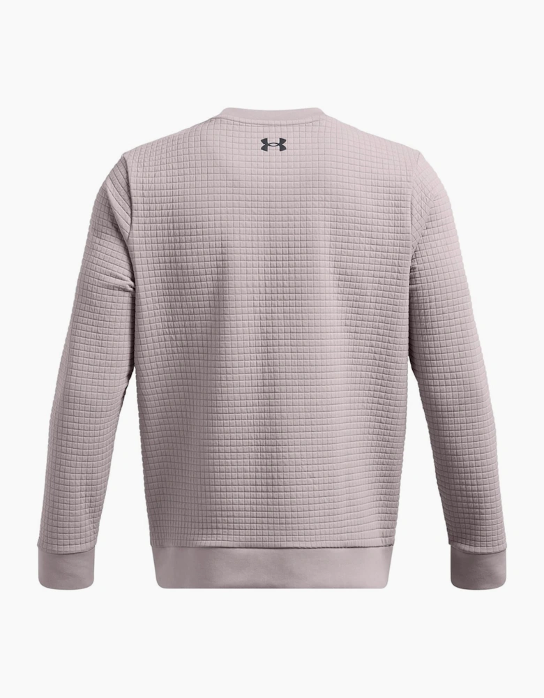 Unstoppable Crew Neck Ribbed Collar Long Sleeve Sweater