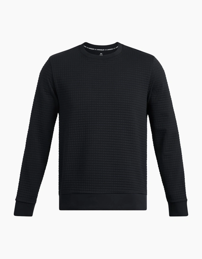 Unstoppable Crew Neck Ribbed Collar Long Sleeve Sweater