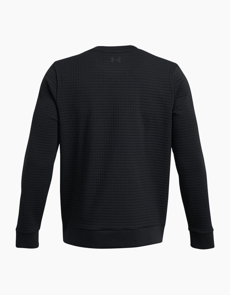 Unstoppable Crew Neck Ribbed Collar Long Sleeve Sweater