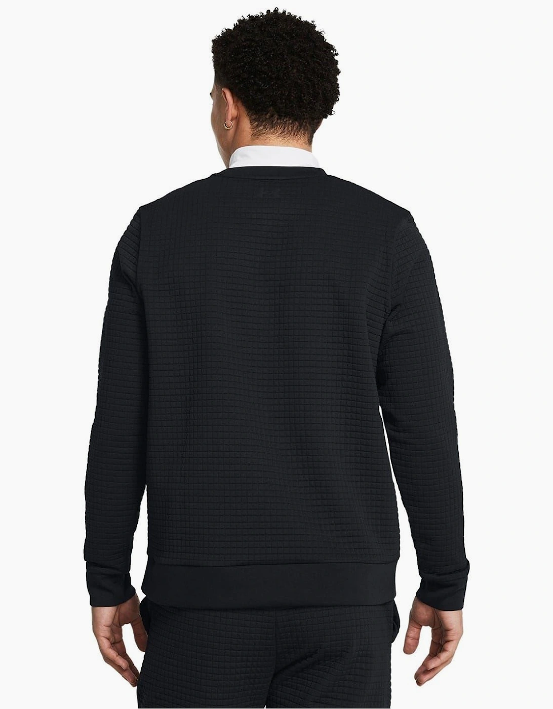 Unstoppable Crew Neck Ribbed Collar Long Sleeve Sweater