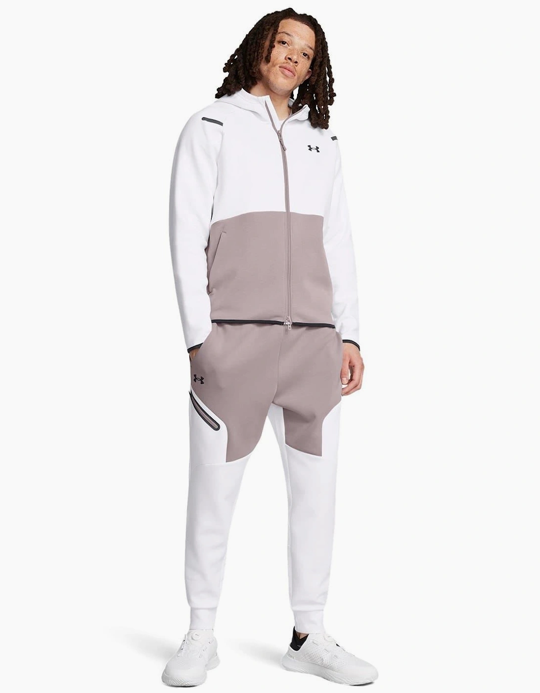 Unstoppable Hooded Ribbed Cuff Sweat Jacket