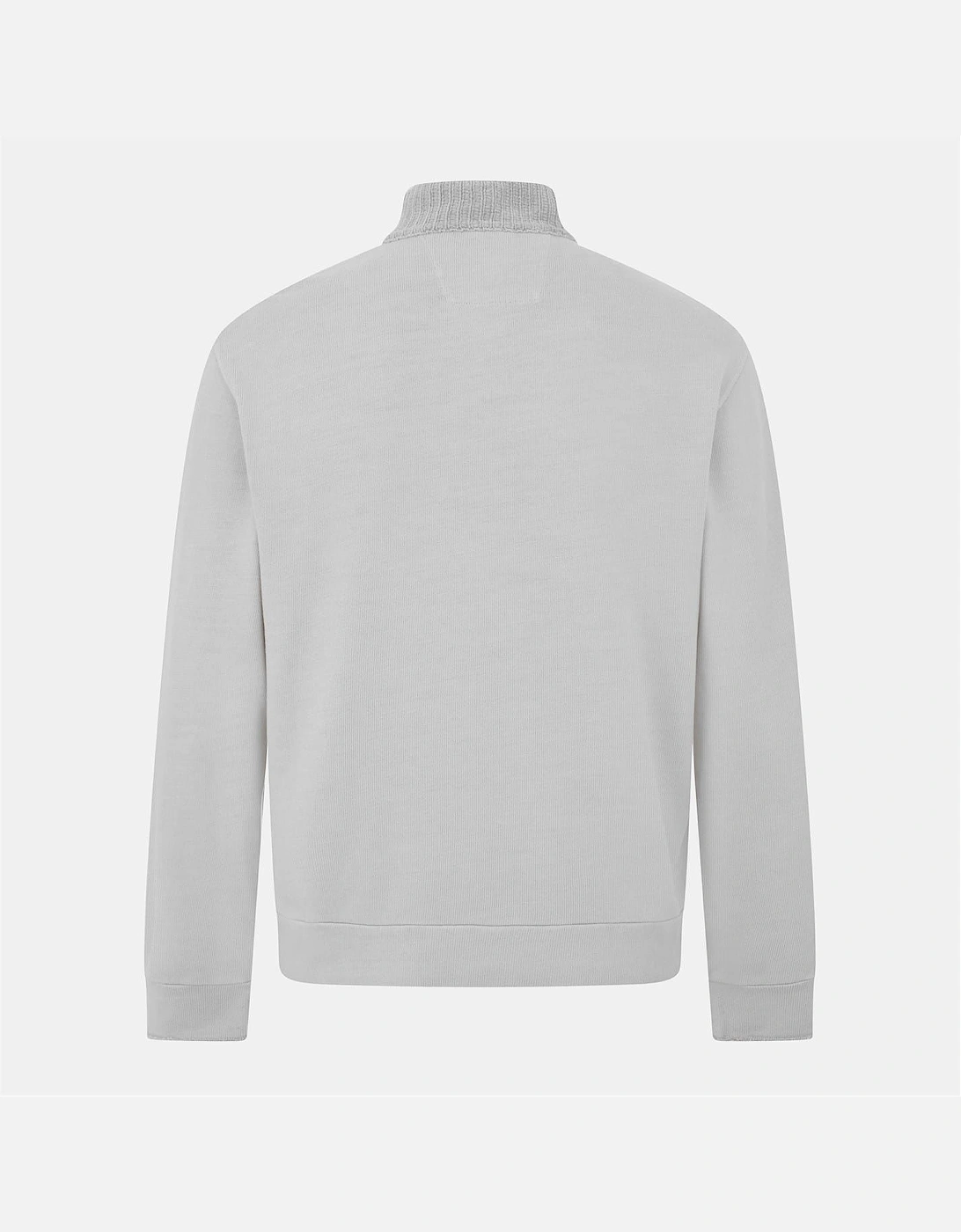 Polo Collar Sweatshirt