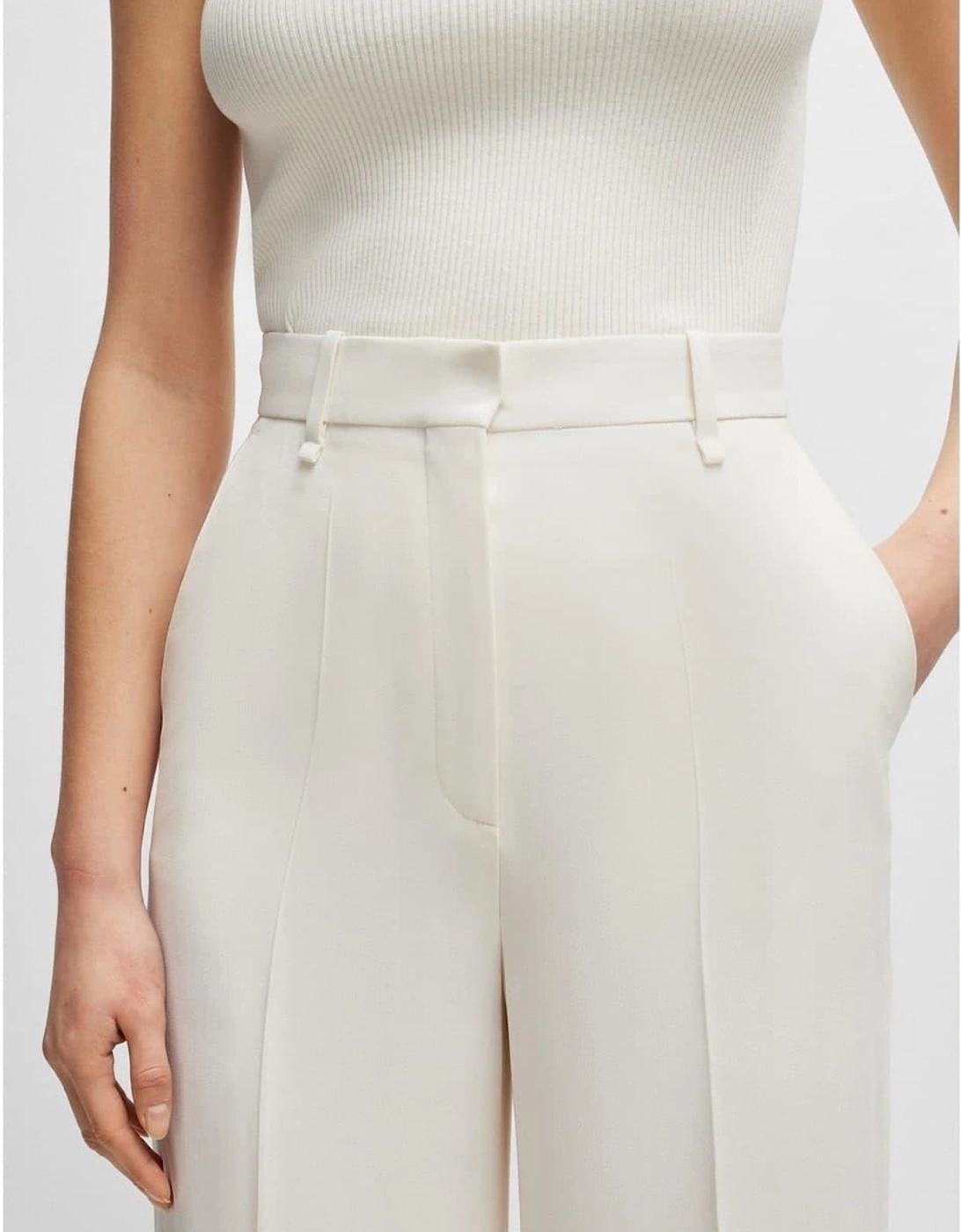 Womens Tikela 10246618 01 Straight Leg Trousers