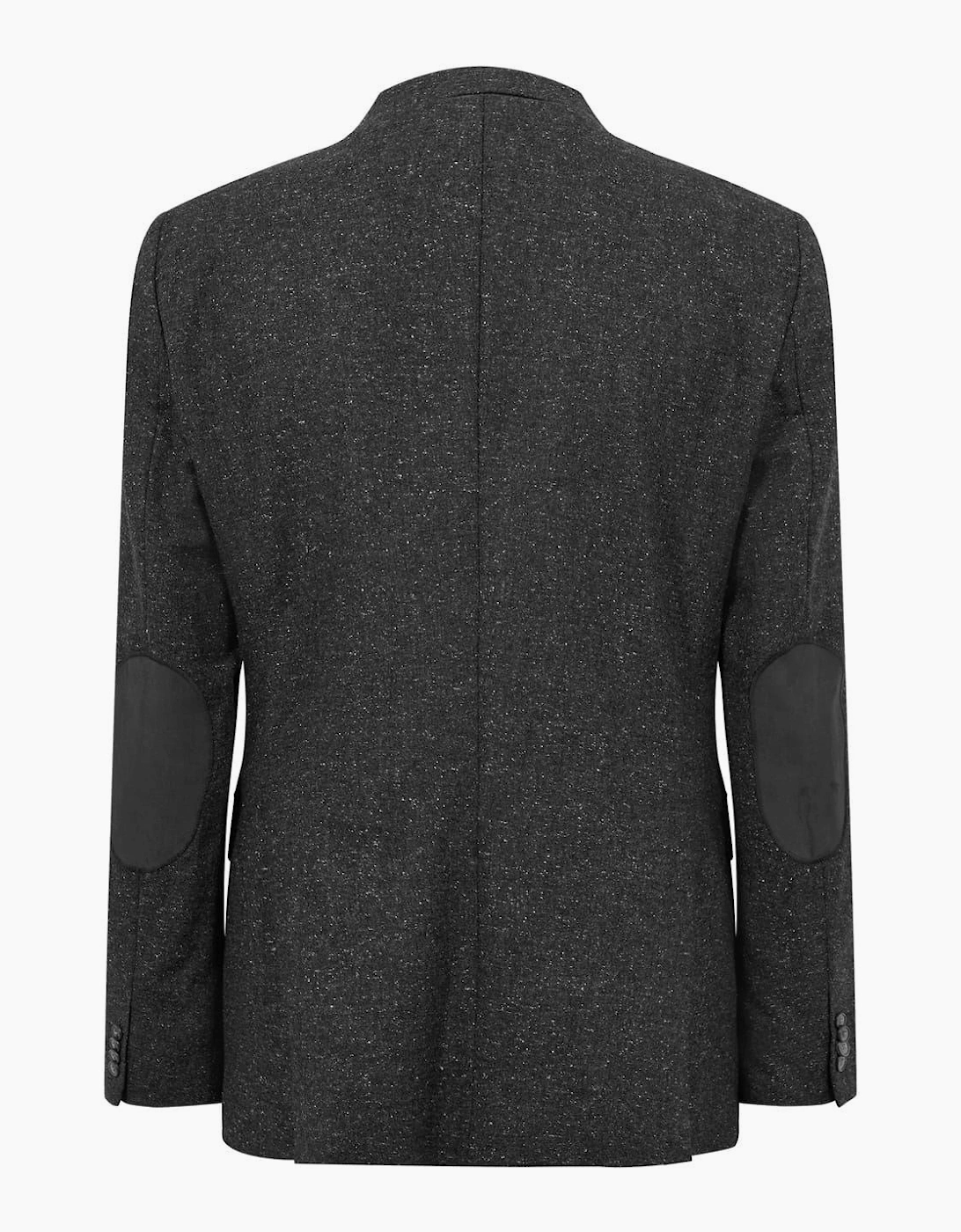 Notched Neck Long Suit Jacket