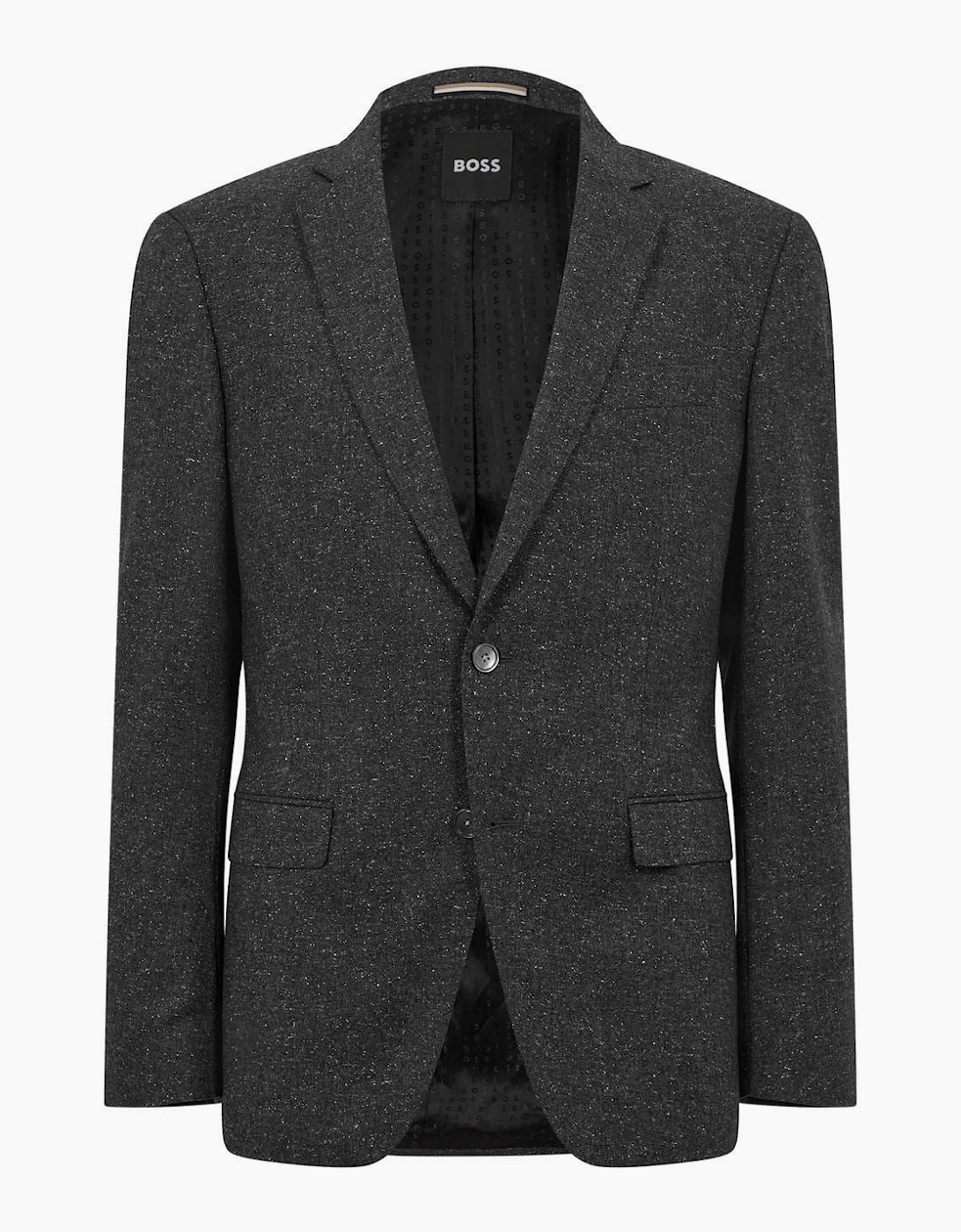 Notched Neck Long Suit Jacket