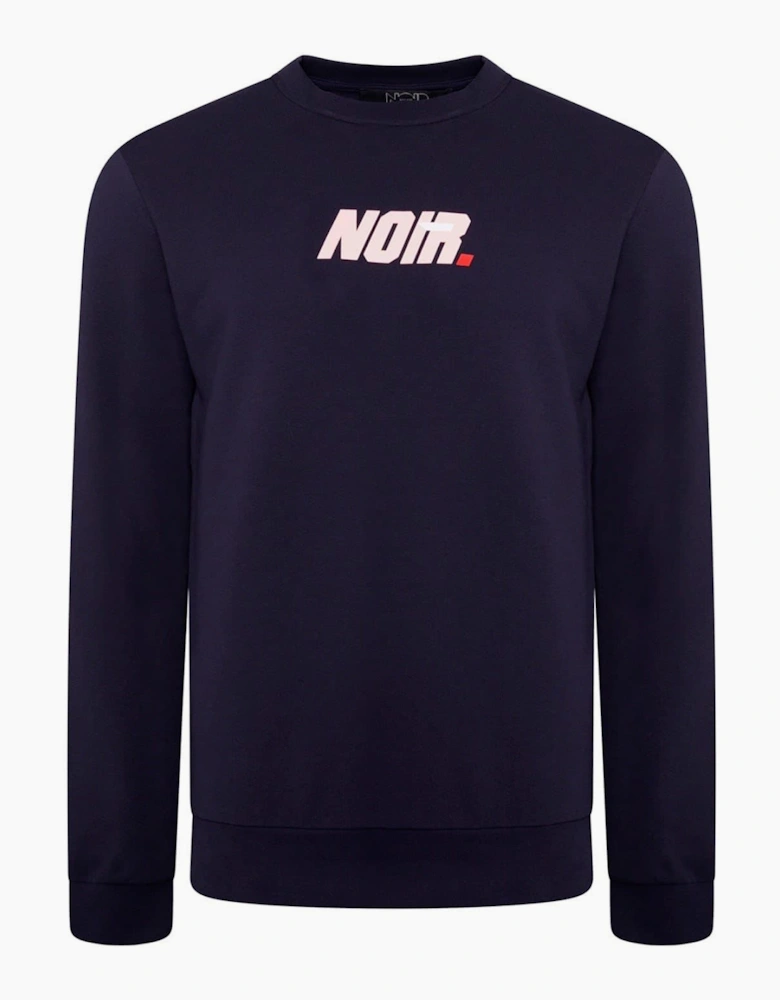 Lavitesse Wordmark Crew Neck Long Sleeve Sweatshirt