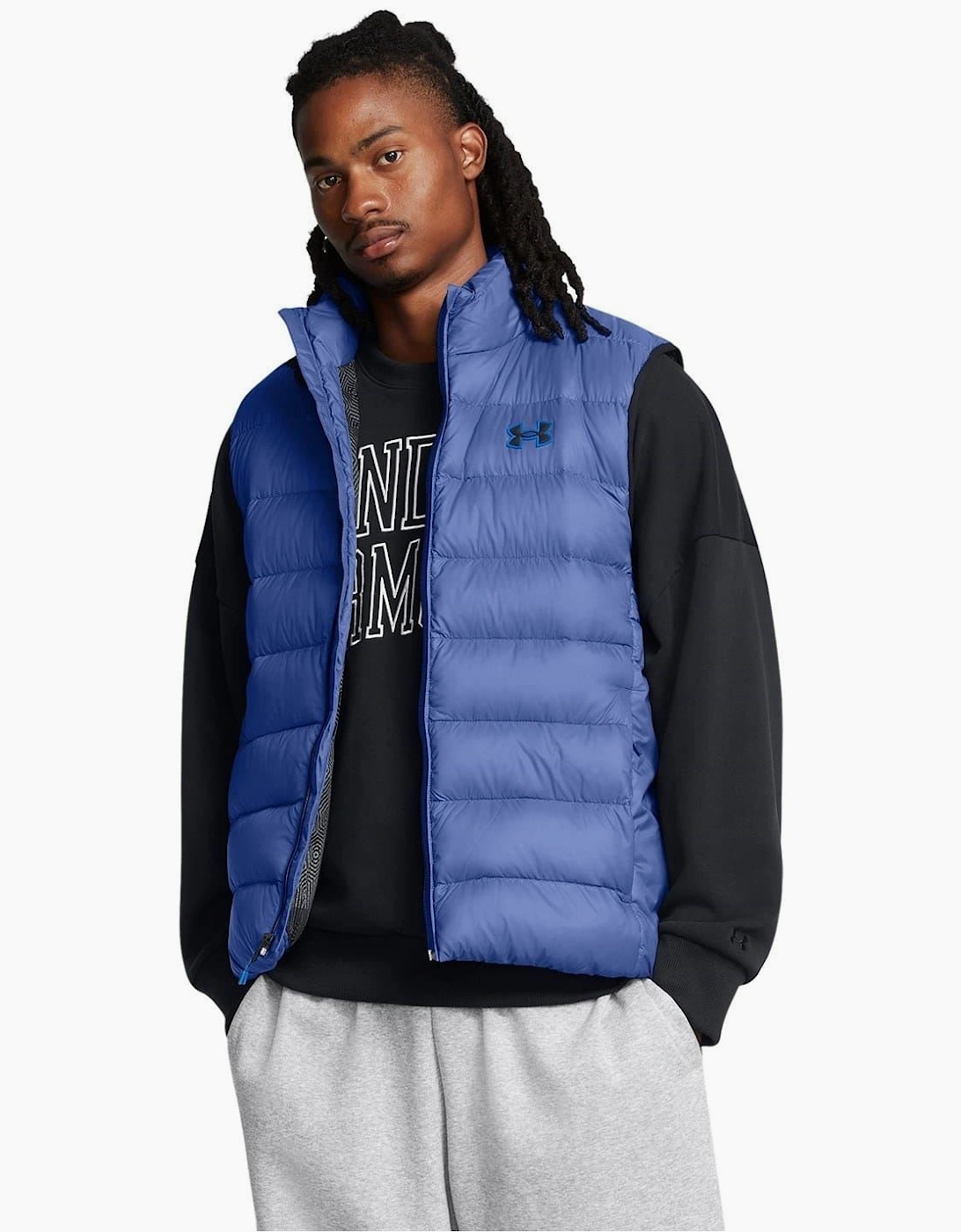 Mens Armour Legend Down Vest Gilet