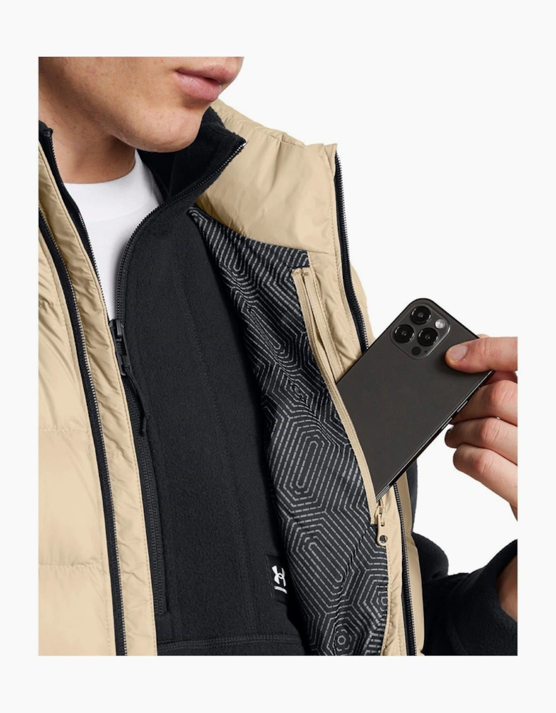 Mens Armour Legend Down Vest Gilet