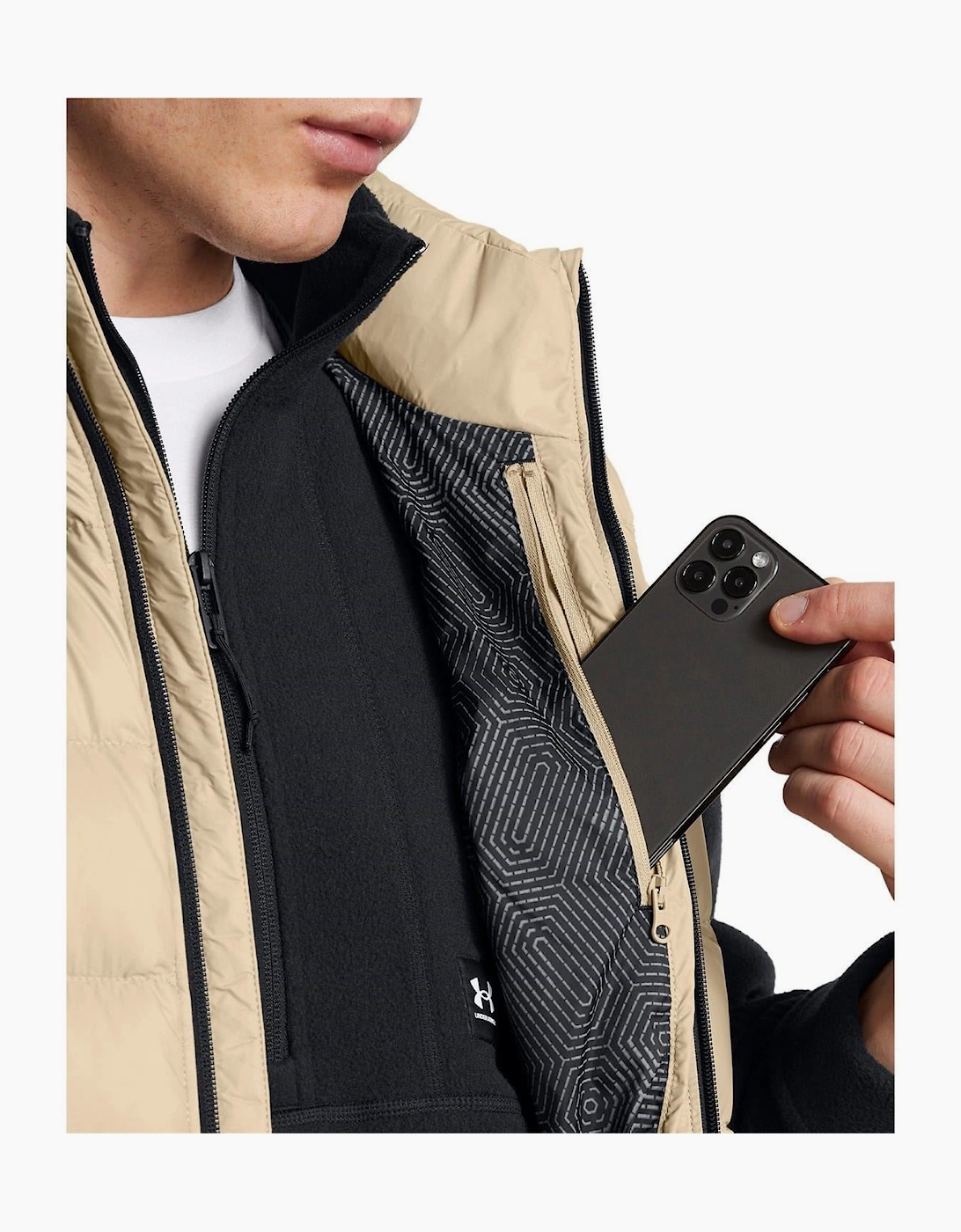 Mens Armour Legend Down Vest Gilet