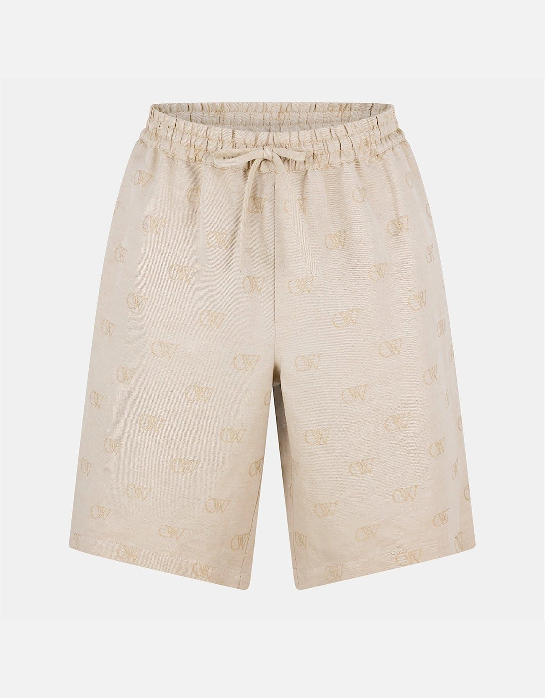 Linen Regular Fit Bermuda Shorts, 2 of 1