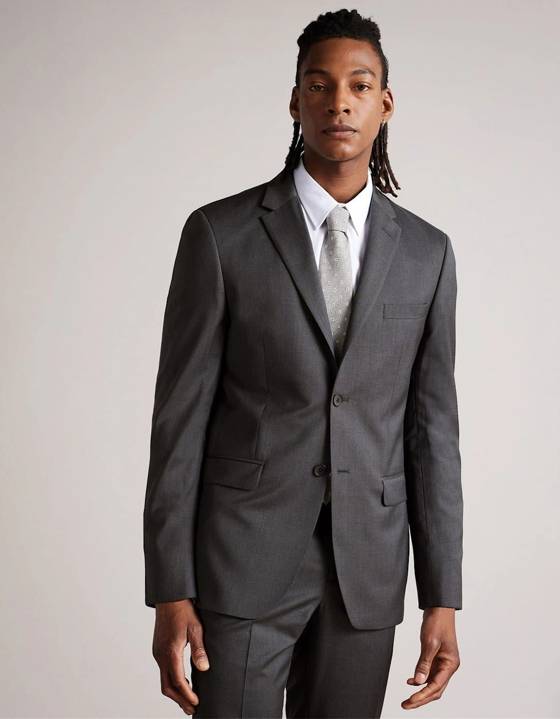 Invinjs Slim Fit Suit Jacket