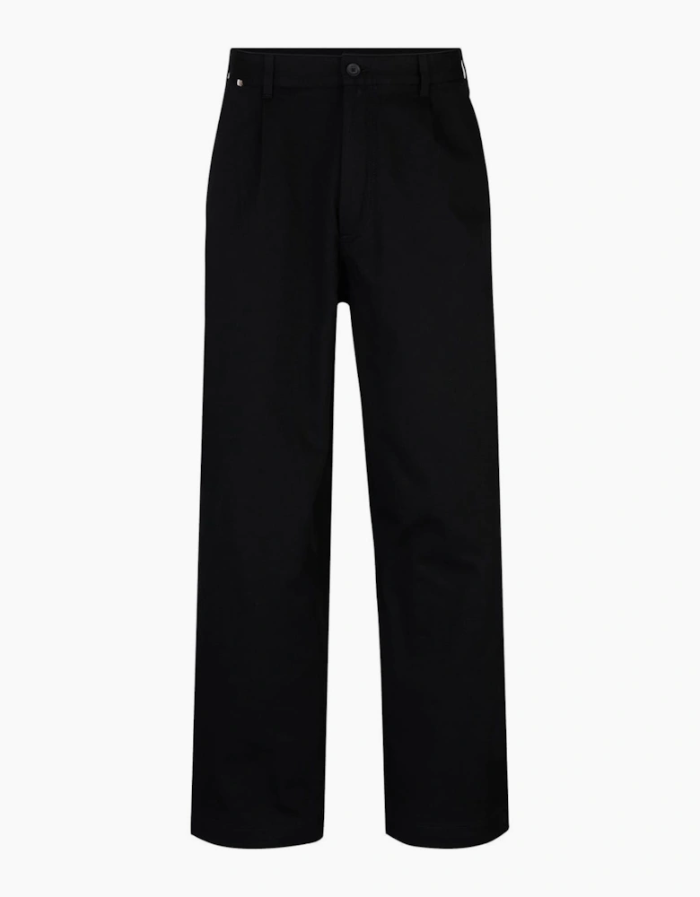 Kaiden Solid Patterned Straight Chinos