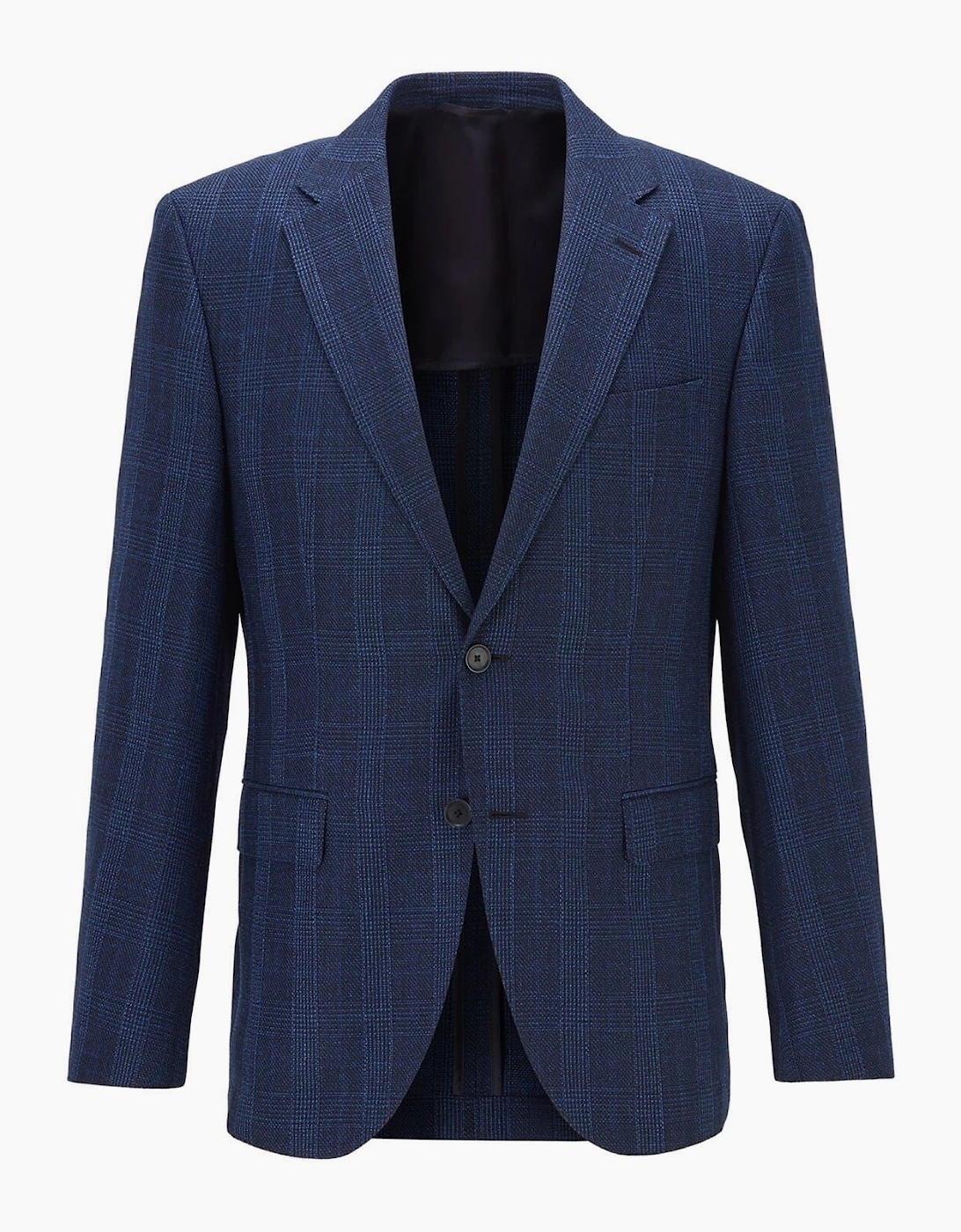 Jestor4 Notched Neck Long Blazer Jacket