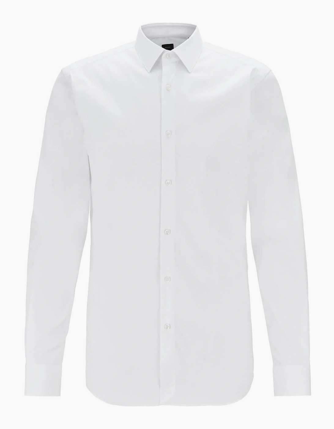 Collared Neck Point Collar Long Sleeve Shirt, 2 of 1