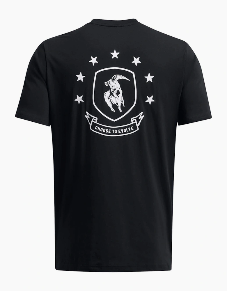 Regular Fit Large Genie Text Graphic T-Shirt
