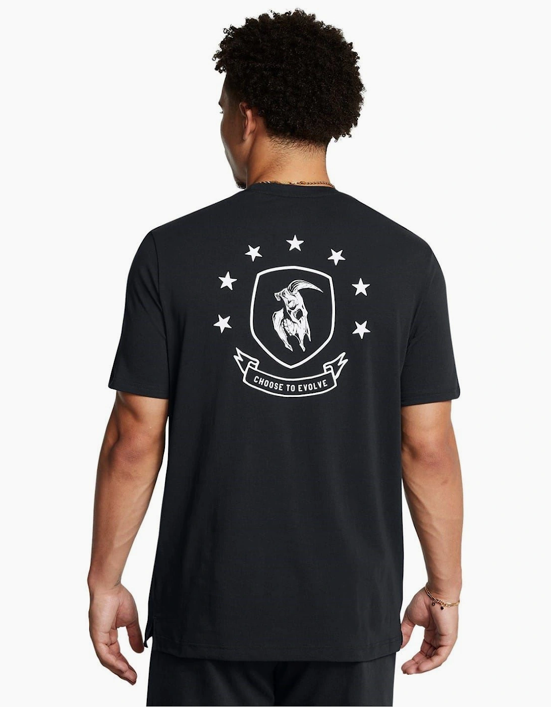 Regular Fit Large Genie Text Graphic T-Shirt