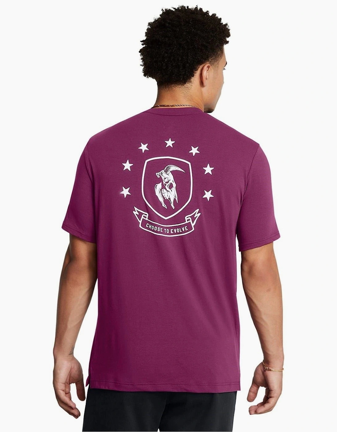 Regular Fit Large Genie Text Graphic T-Shirt