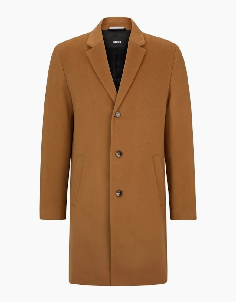 Hyde Solid Patterned Notch Collar Trench Coat