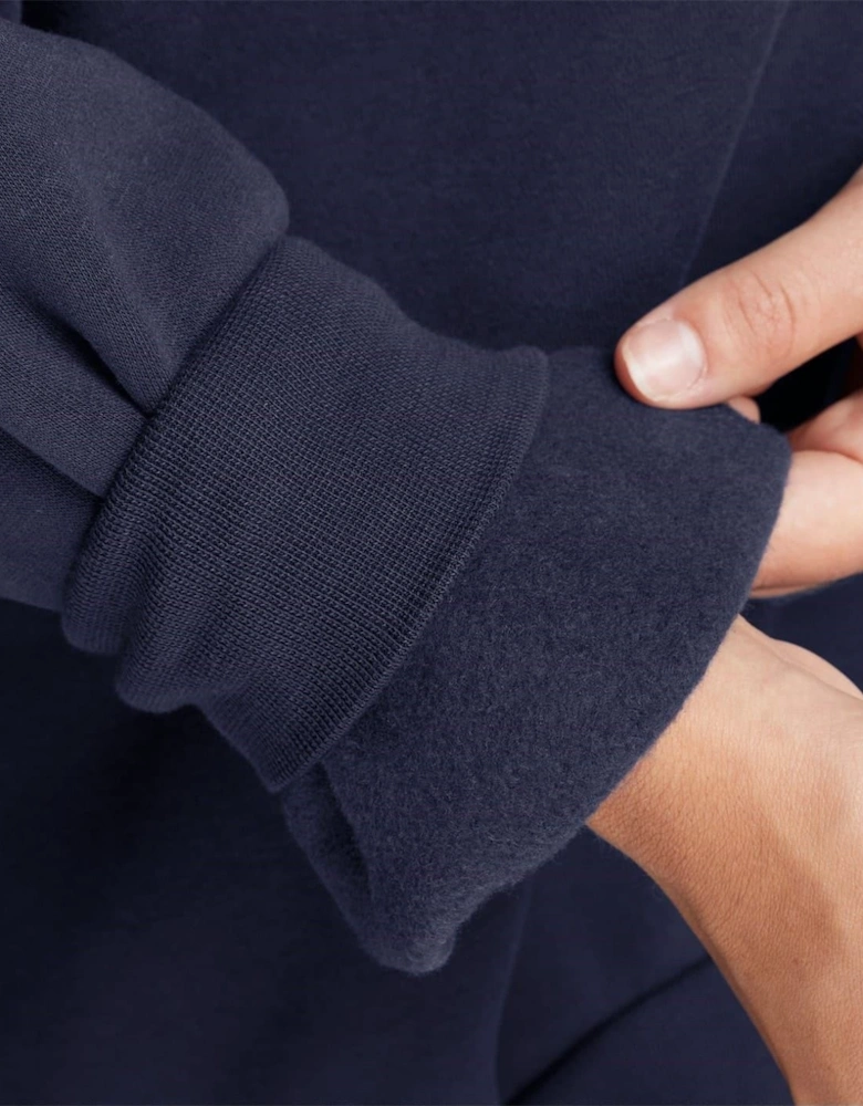Oversize Fit Crew Neck Long Sleeve Sweatshirt