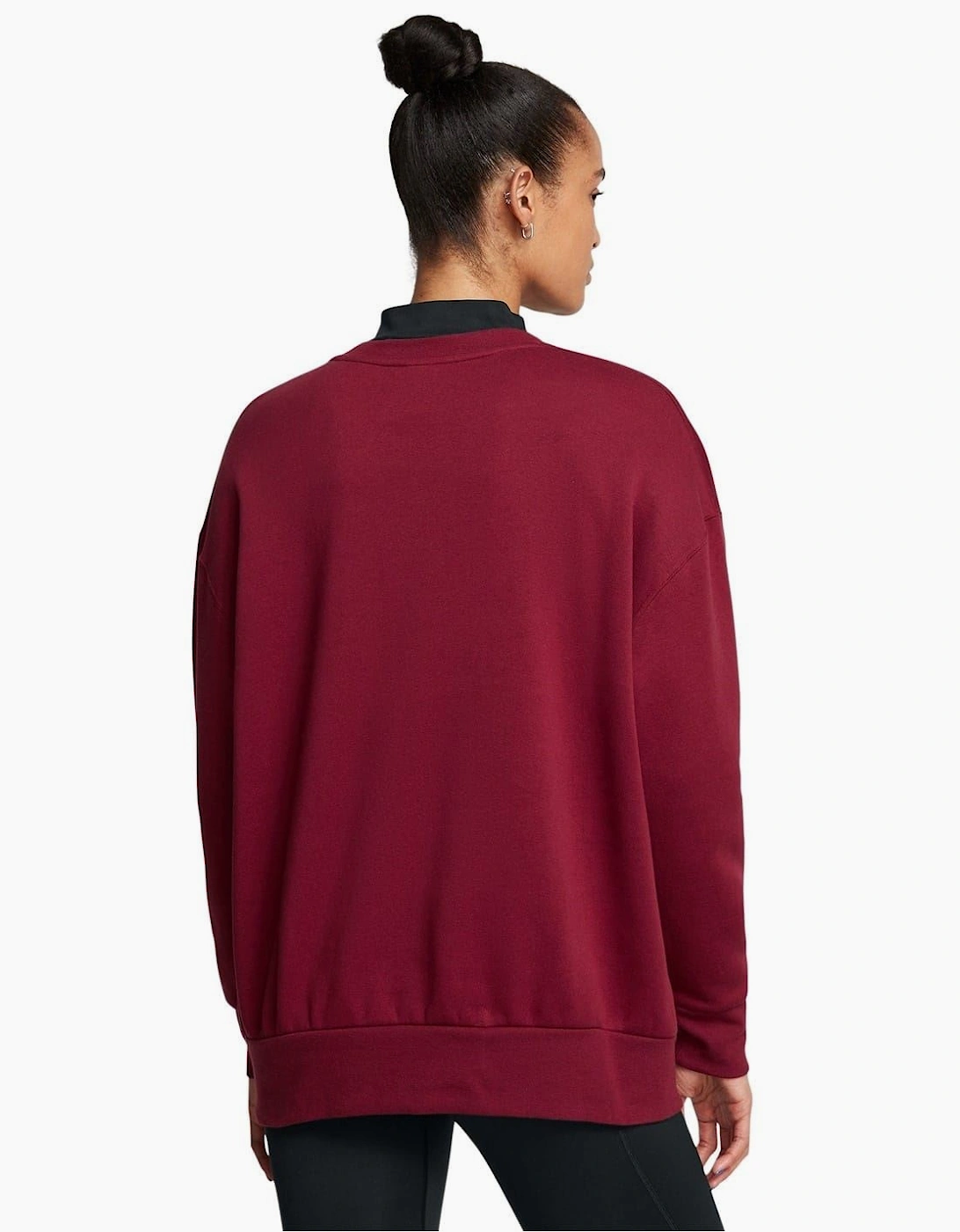 Oversize Fit Crew Neck Long Sleeve Sweatshirt