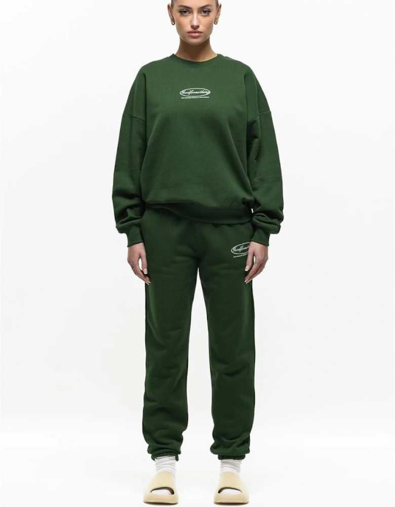 Oval Sweatshirt Dark Green