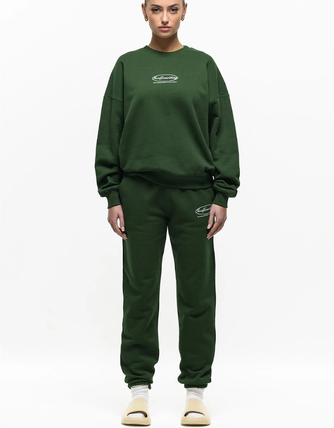 Oval Sweatshirt Dark Green