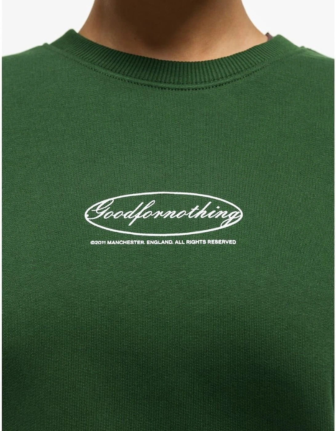Oval Sweatshirt Dark Green