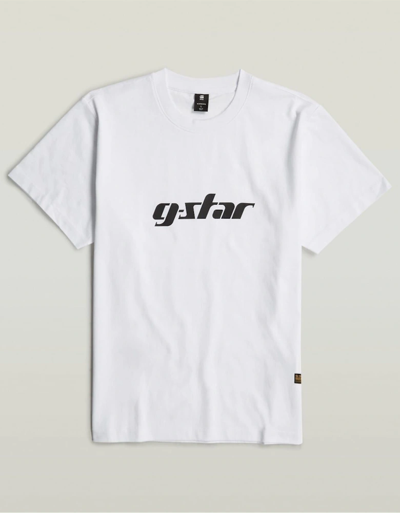 Cursive Lettering Regular Fit T-Shirt