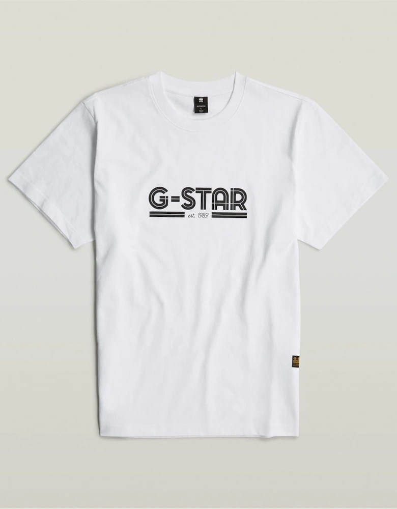 Line Script Lettering Regular Fit T-Shirt