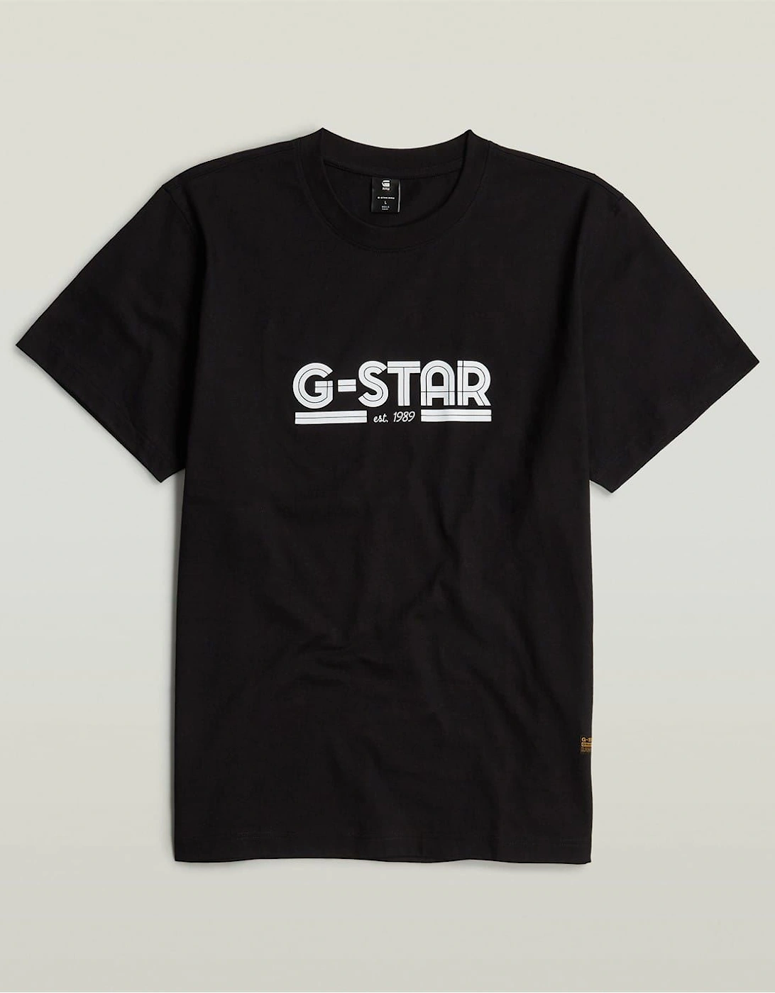 Line Script Lettering Regular Fit T-Shirt, 2 of 1