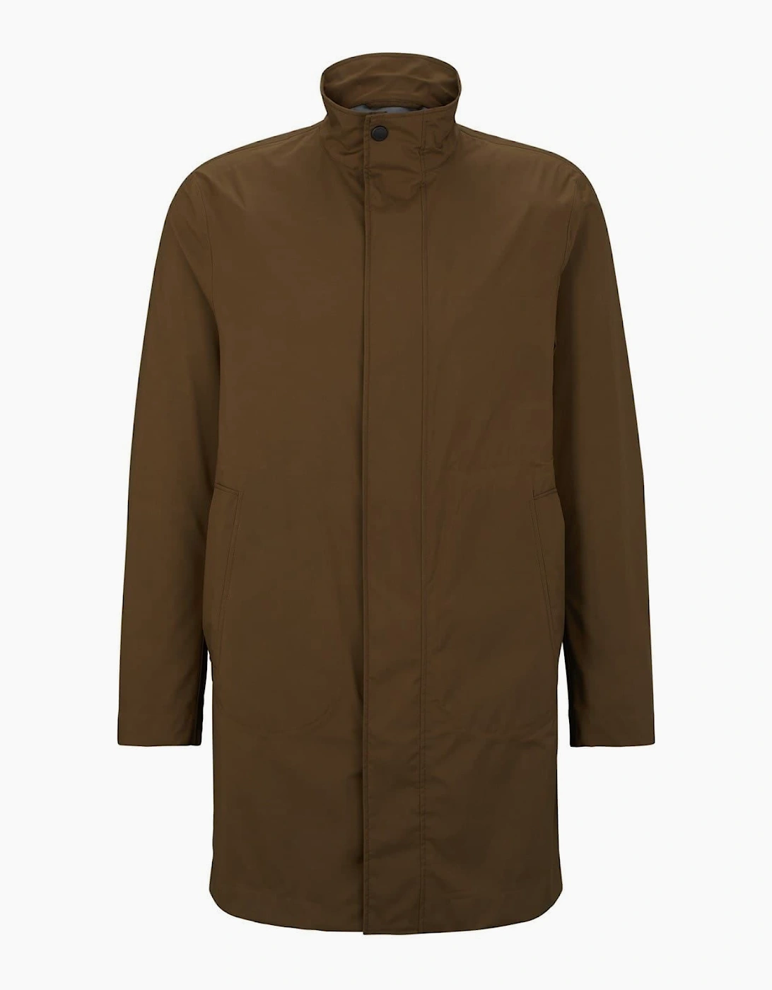 Jared Solid Patterned Over Coat