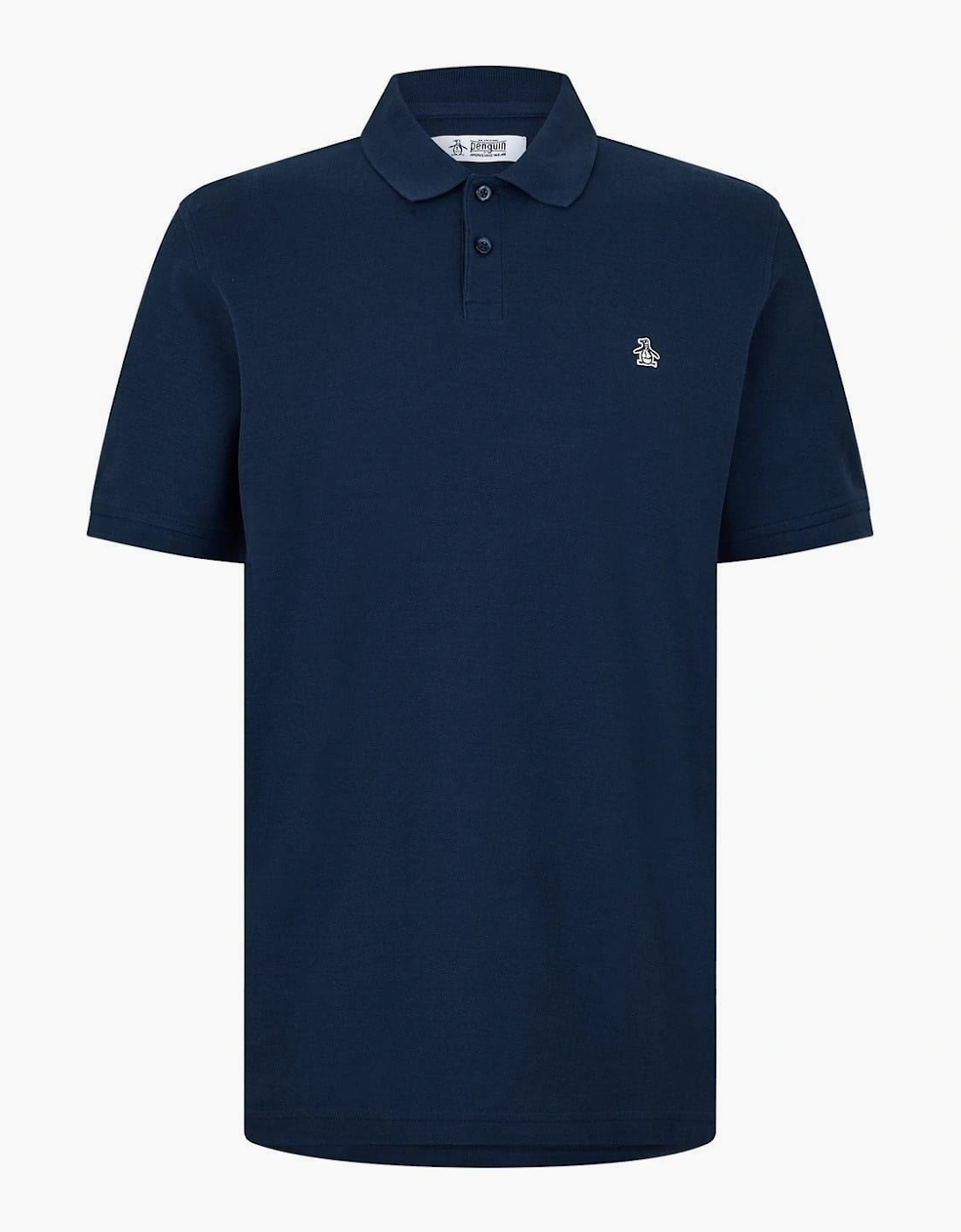 Original Penguin Men's Navy Sleeve Polo Shirt - Size 38