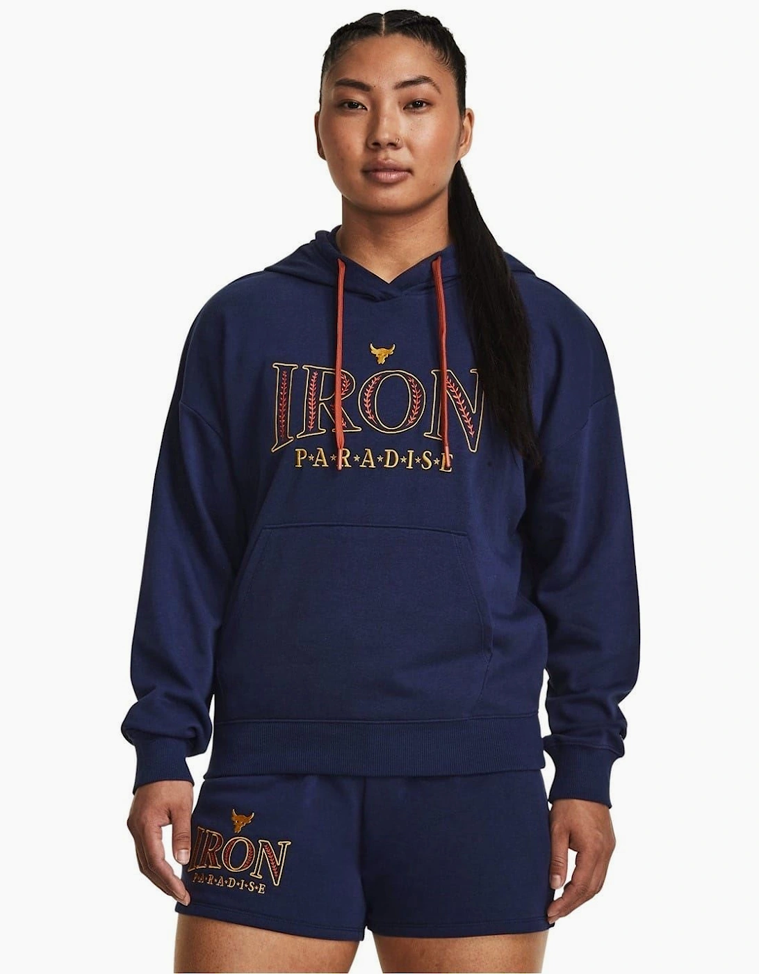 Rock Hooded Relaxed Fit Sweatshirt