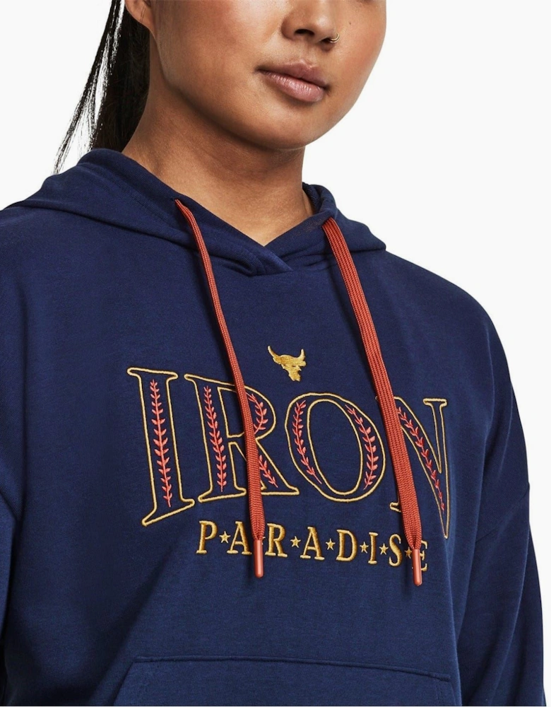 Rock Hooded Relaxed Fit Sweatshirt