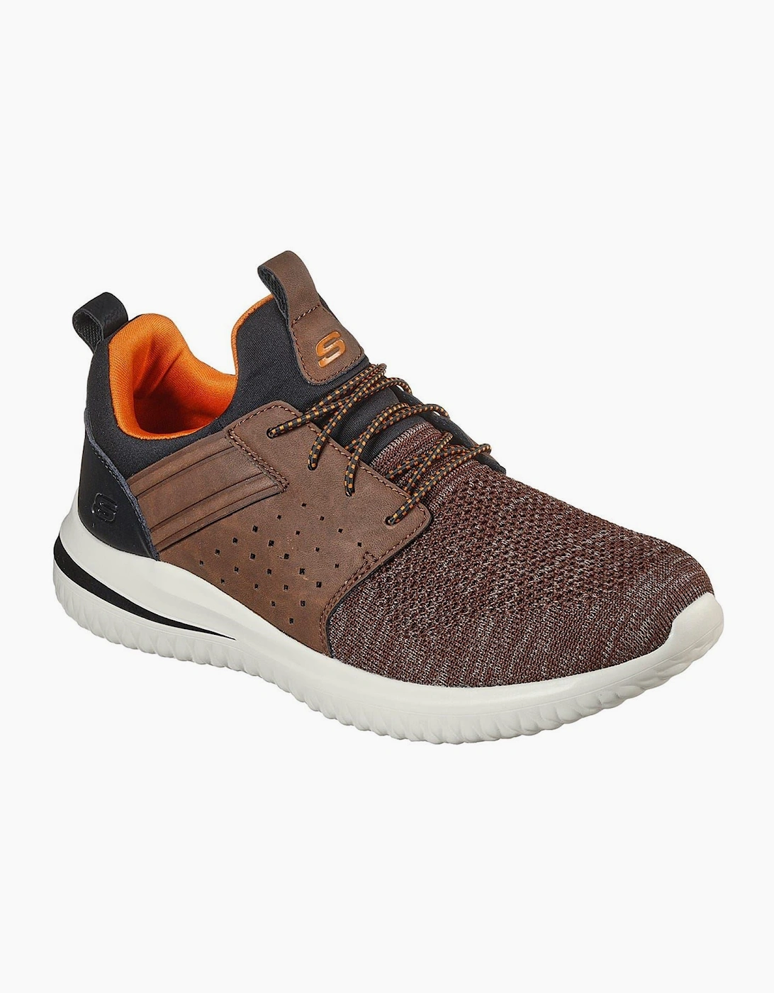Skechers Men's Brown Low Top Sneakers 3.0 - Size: 10 45