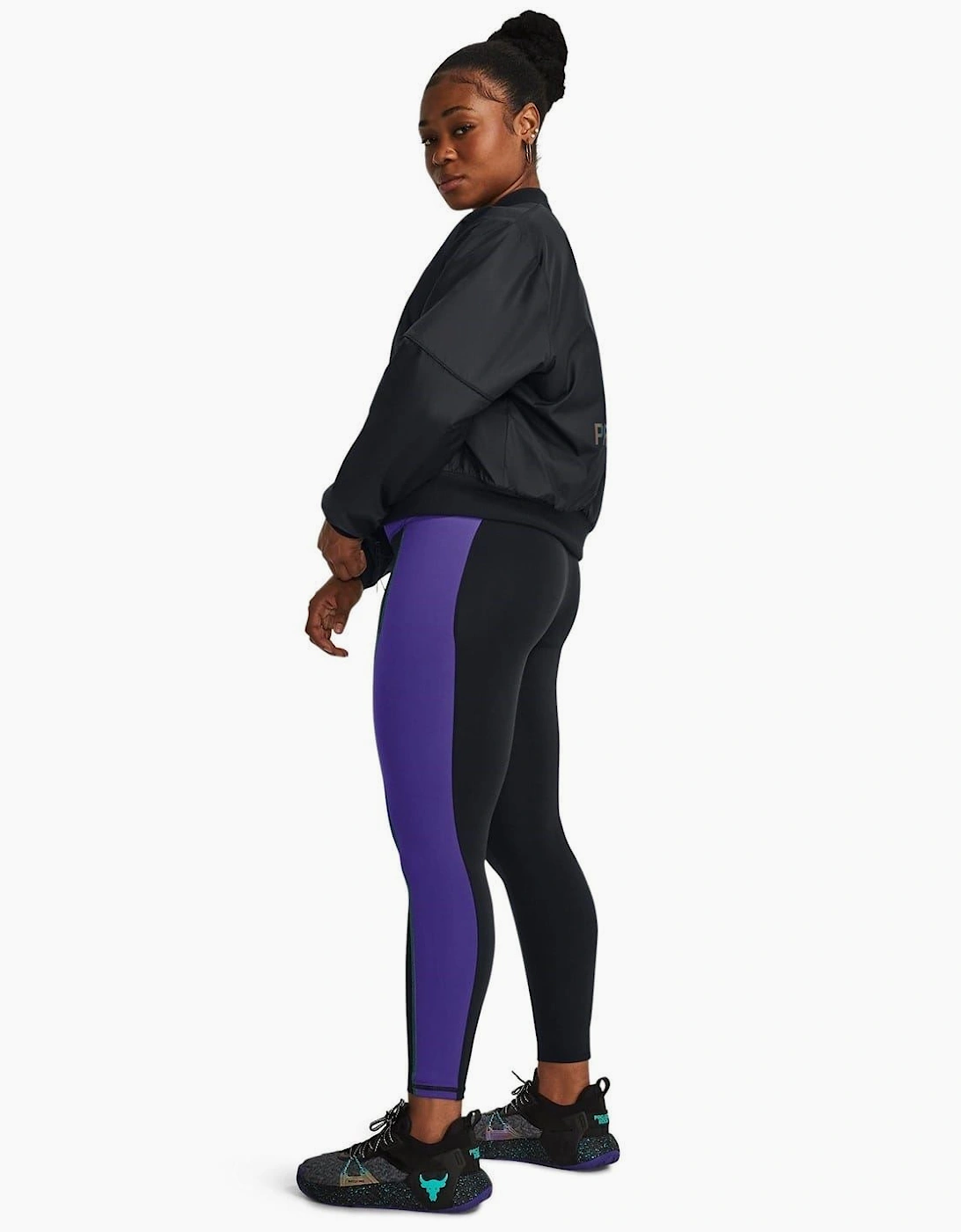 Short Collared Neck Relaxed Fit Bomber Jacket