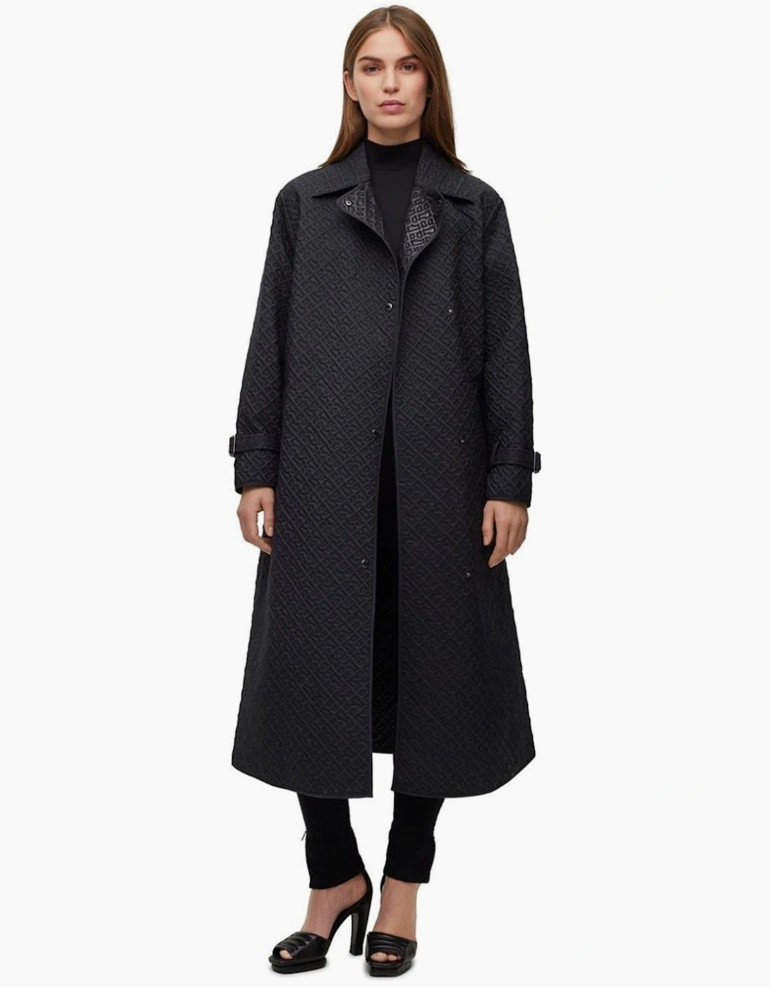 Pelkate Textured Puffer Coat