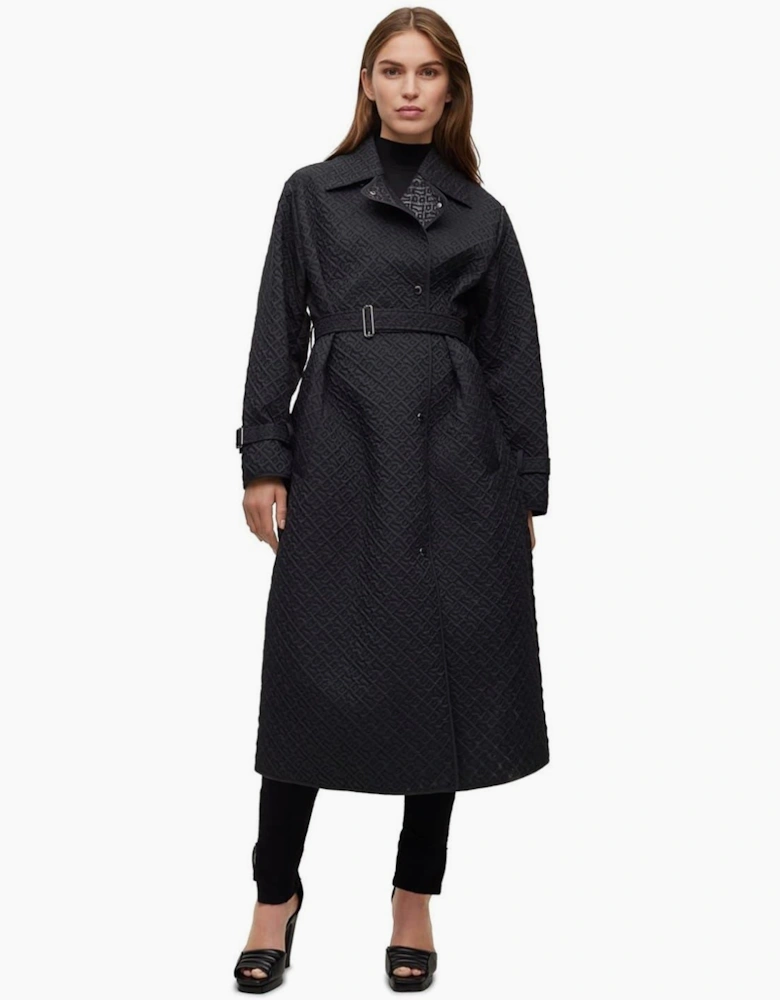 Pelkate Textured Puffer Coat